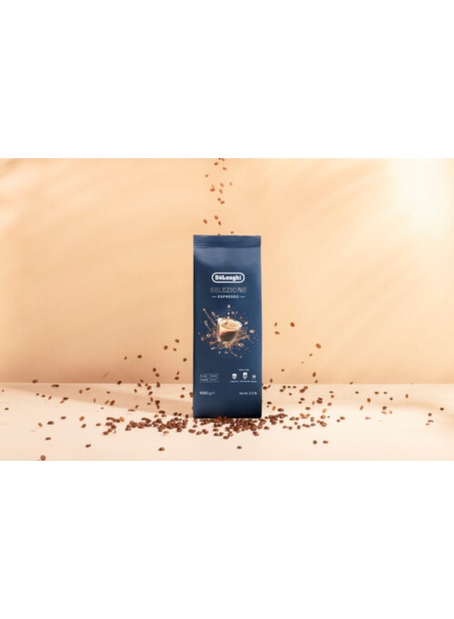 De'Longhi Selezione Roasted Espresso Whole Coffee Beans 1kg, Ideal for Espresso, Cappuccino & Latte Macchiato, For Coffee Machines – DLSC617 - Image 3